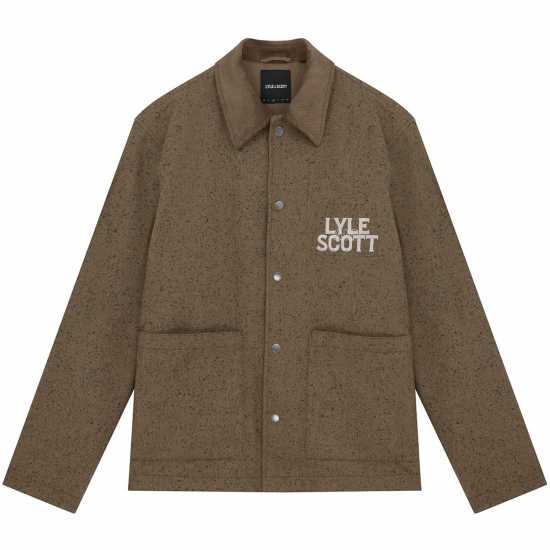 Lyle And Scott Donegal Jacket Линден Каки 