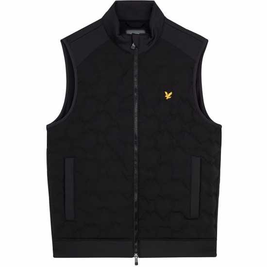 Lyle And Scott Quilted Gilet Център черен 