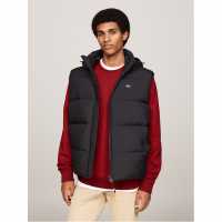 Tommy Jeans Essential Down Vest Черно 