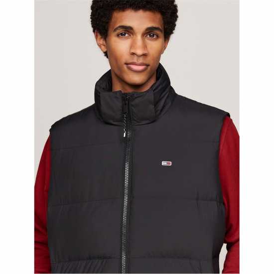 Tommy Jeans Essential Down Vest Черно 