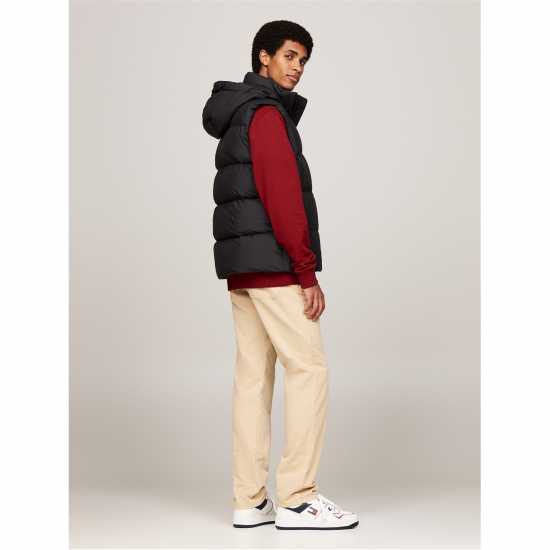 Tommy Jeans Essential Down Vest Черно 