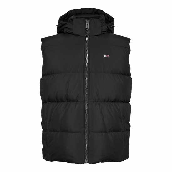 Tommy Jeans Essential Down Vest Черно 