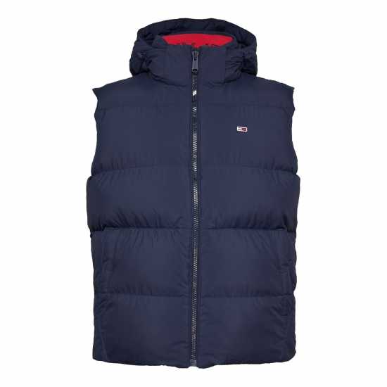 Tommy Jeans Essential Down Vest Нощна морска синьо 