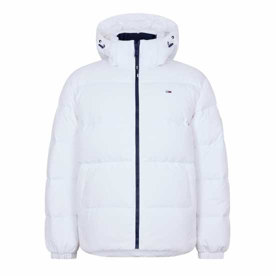 Пухено Яке Tommy Jeans Essential Down Jacket Бяло 