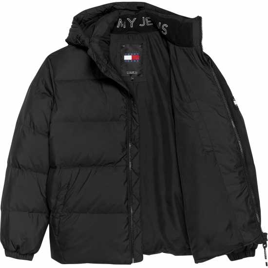 Пухено Яке Tommy Jeans Essential Down Jacket Черно 