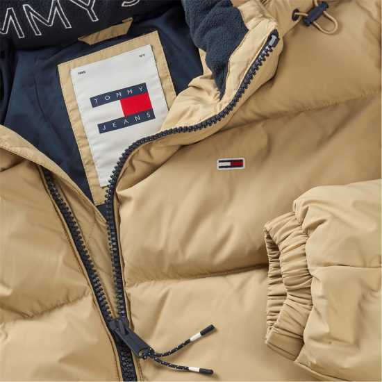 Пухено Яке Tommy Jeans Essential Down Jacket Beige 