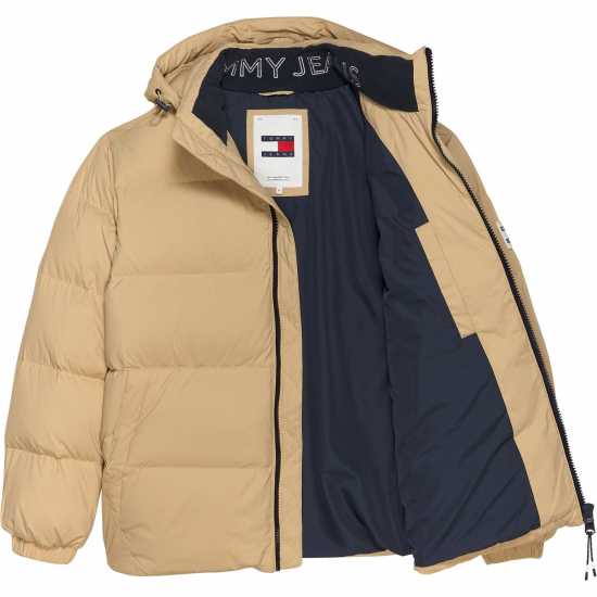 Пухено Яке Tommy Jeans Essential Down Jacket Beige 