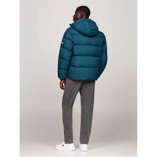 Пухено Яке Tommy Jeans Essential Down Jacket СИНЬО 