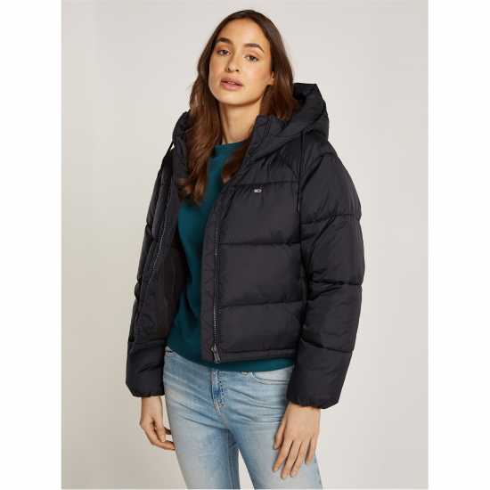 Tommy Jeans Puffer Jacket Black Дамски якета и палта