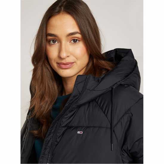 Tommy Jeans Puffer Jacket Black Дамски якета и палта