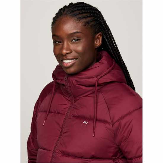 Tommy Jeans Puffer Jacket Дълбок червен 