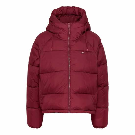 Tommy Jeans Puffer Jacket Дълбок червен 