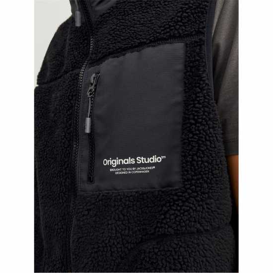 Мъжка Грейка Полар Jack And Jones Teddy Fleece Gilet Mens  Мъжки грейки