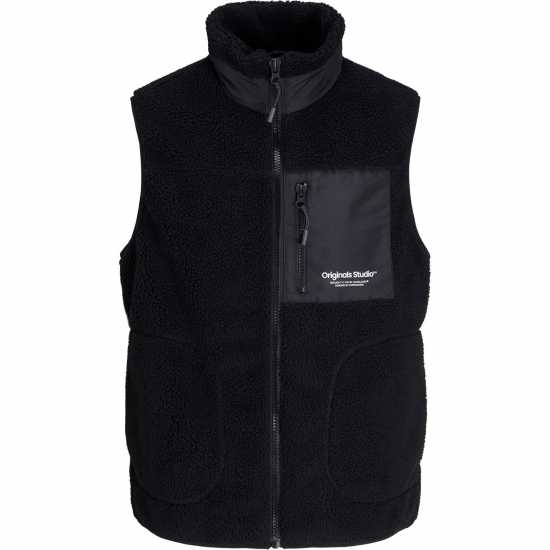 Мъжка Грейка Полар Jack And Jones Teddy Fleece Gilet Mens  Мъжки грейки