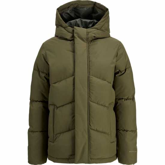 Jack And Jones World Puffer Jacket Олива Нощ 