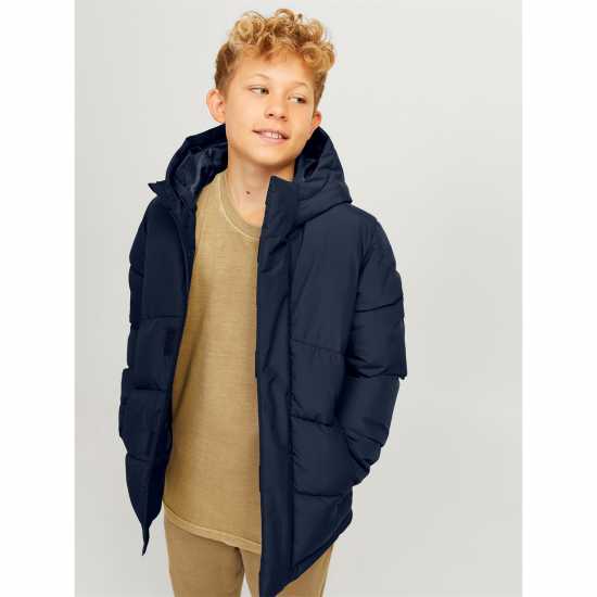 Jack And Jones World Puffer Jacket Нави блейзър 