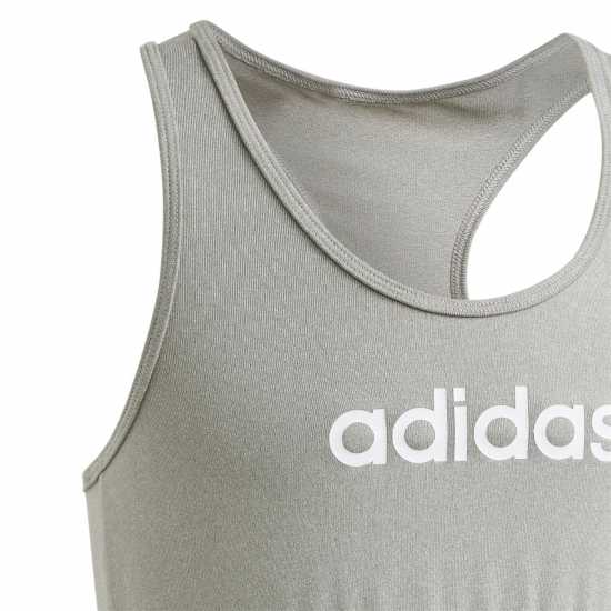 Adidas Linear Bra Сиво Спортни сутиени