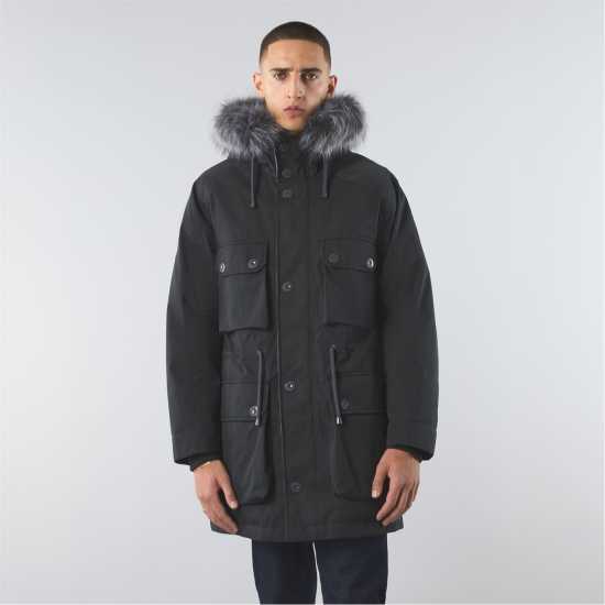 Pretty Green Pg Watson Parka Sn44 Черно 