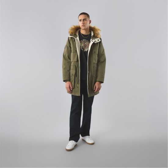 Pretty Green Pg Watson Parka Sn44 Хаки 