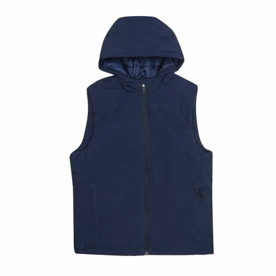 Castore Hooded Gilet Jn99 Морска синьо Детски якета и палта