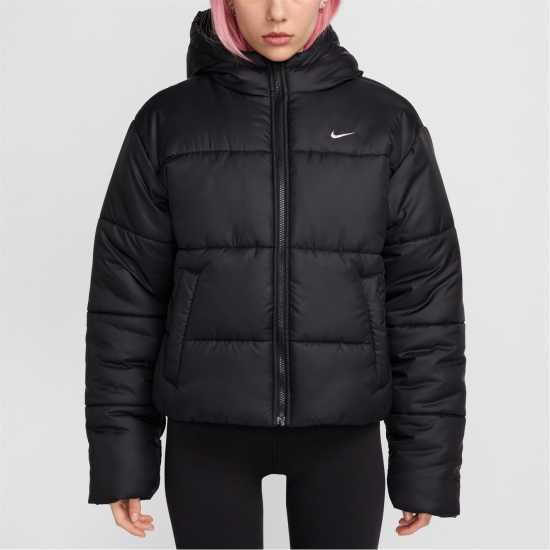 Nike Sportswear Classic Puffer Women'S Therma-Fit Loose Hooded Jacket Womens  Дамски якета и палта