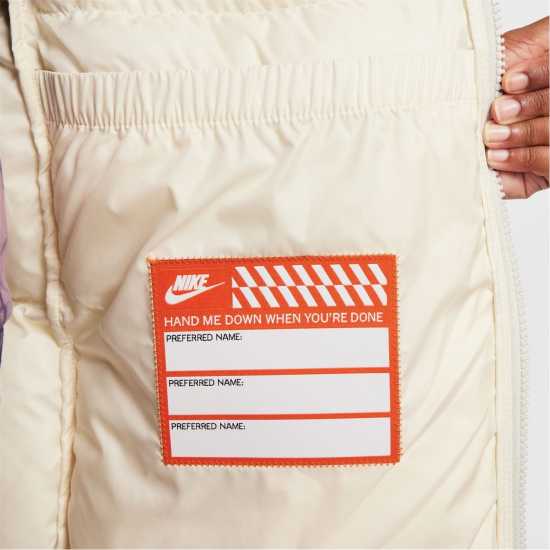 Nike Sportswear Heavyweight Synthetic Fill EasyOn Big Kids' Therma-FIT Repel Loose Hooded Parka Светло костено 