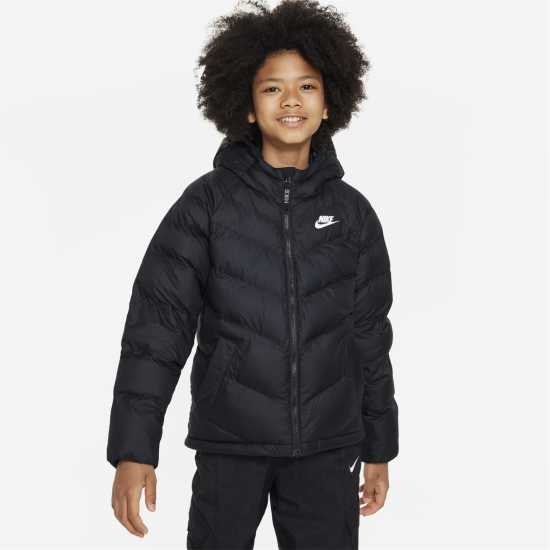 Nike Sportswear Big Kids' Synthetic Fill Hooded Jacket  