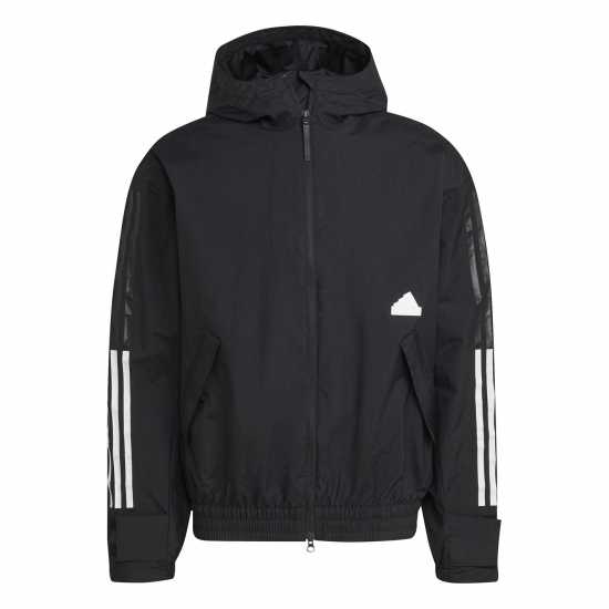 Adidas Мъжко Яке 3-Stripes Storm Jacket Mens Anorak  Мъжки грейки