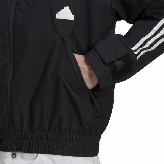 Adidas Мъжко Яке 3-Stripes Storm Jacket Mens Anorak  Мъжки грейки