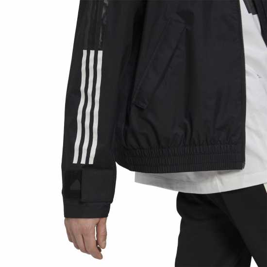 Adidas Мъжко Яке 3-Stripes Storm Jacket Mens Anorak  Мъжки грейки