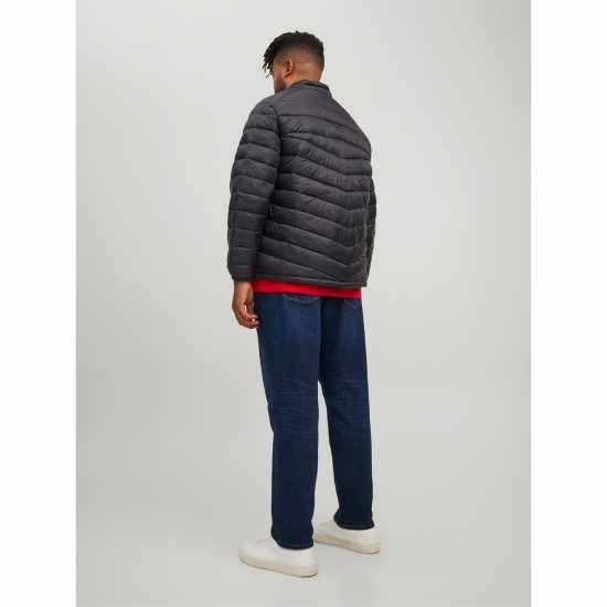 Jack And Jones Мъжко Яке Hero Hooded Puffer Jacket Mens Plus Size Черно Мъжки грейки