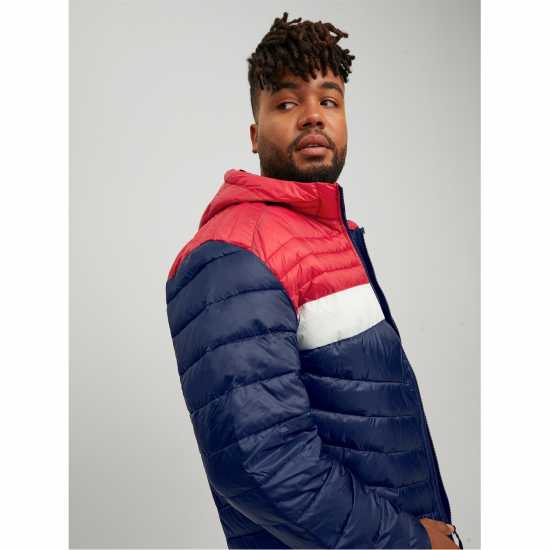 Jack And Jones Мъжко Яке Hero Hooded Puffer Jacket Mens Plus Size  Мъжки грейки