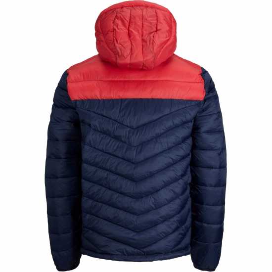 Jack And Jones Мъжко Яке Hero Hooded Puffer Jacket Mens Plus Size  Мъжки грейки