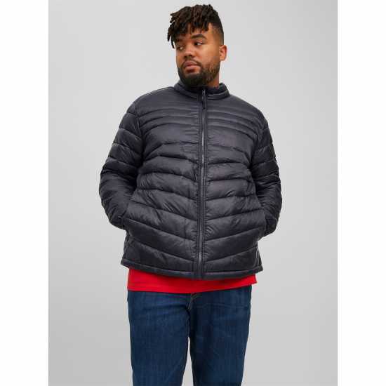 Jack And Jones Мъжко Яке Hero Puffer Jacket Mens Plus Size Черно Мъжки грейки