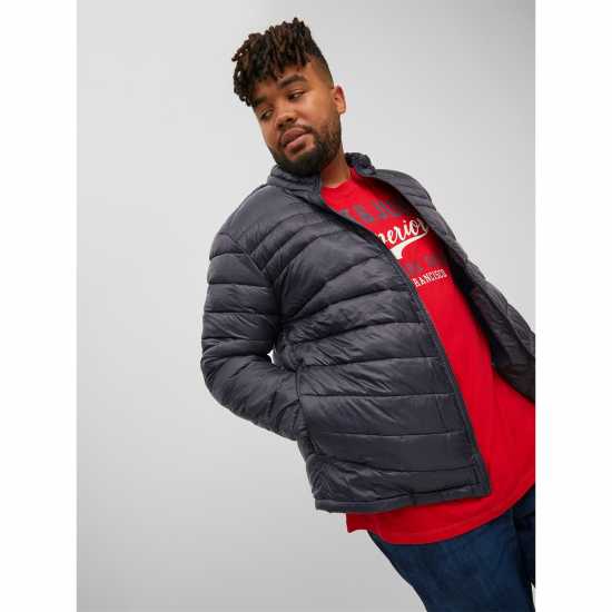 Jack And Jones Мъжко Яке Hero Puffer Jacket Mens Plus Size Черно Мъжки грейки