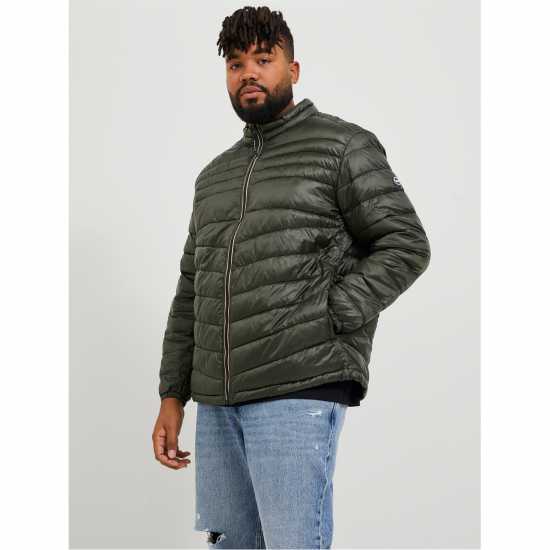 Jack And Jones Мъжко Яке Hero Puffer Jacket Mens Plus Size Розин Мъжки грейки