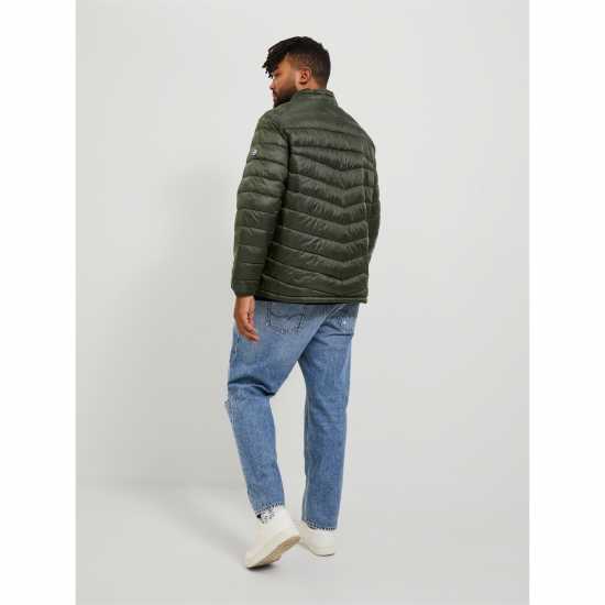 Jack And Jones Мъжко Яке Hero Puffer Jacket Mens Plus Size Розин Мъжки грейки