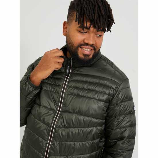 Jack And Jones Мъжко Яке Hero Puffer Jacket Mens Plus Size Розин Мъжки грейки