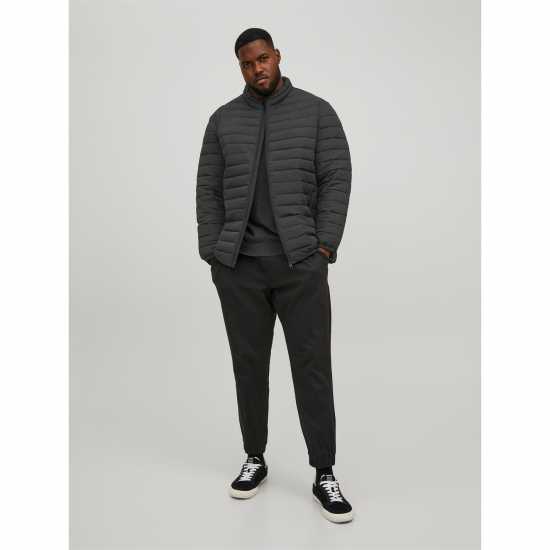 Jack And Jones Мъжко Яке Puffer Jacket Mens Plus Size Черно Мъжки грейки