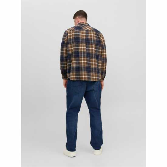 Jack And Jones Мъжка Риза Eddie Overshirt Mens Plus Size Водолаз Мъжки грейки