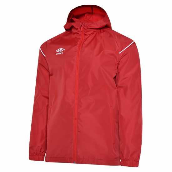 Umbro Hd Shower Jkt Sn99 Чили пипер / Бял Мъжки грейки