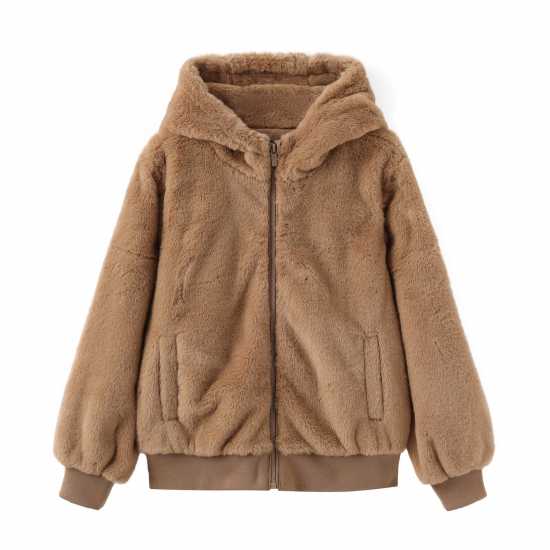 Firetrap Short Plush Jacket  