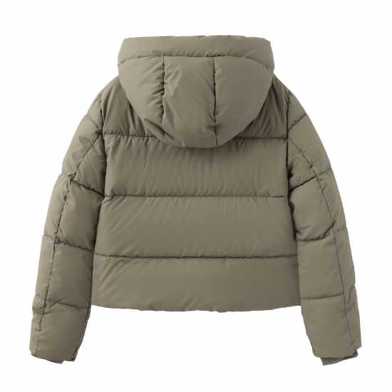 Firetrap Ватирано Яке Pu Padded Jacket Хаки Дамски якета и палта