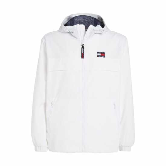 Tommy Jeans Chicago Windbreaker Бял YBR Mens