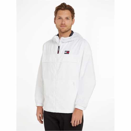 Tommy Jeans Chicago Windbreaker Бял YBR Mens