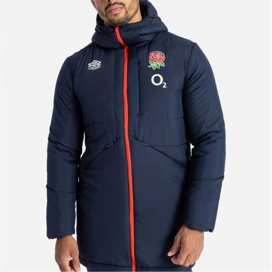 Umbro Ватирано Яке England Rugby Padded Jacket – Official Team Outerwear  Мъжки грейки