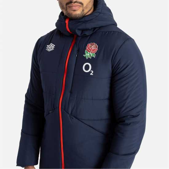 Umbro Ватирано Яке England Rugby Padded Jacket – Official Team Outerwear  Мъжки грейки