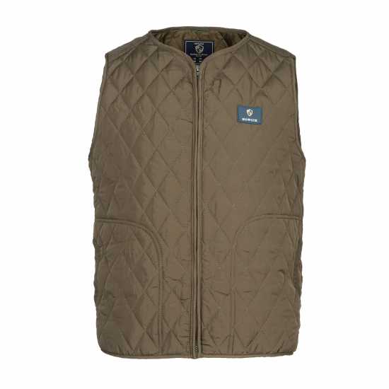 Howick Quilt Gilet Армейско зелено Мъжки якета и палта