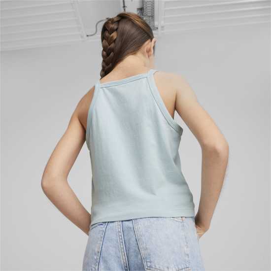 Puma Classics Tank G Vest Girls Търкоаз Детски потници