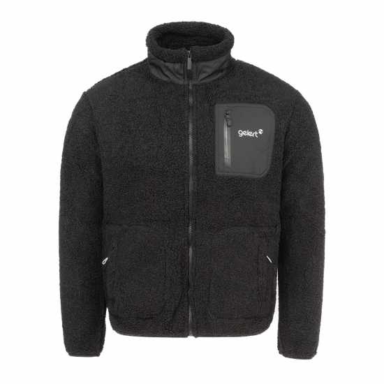 Gelert Sherpa Jkt Черно Мъжко облекло за едри хора